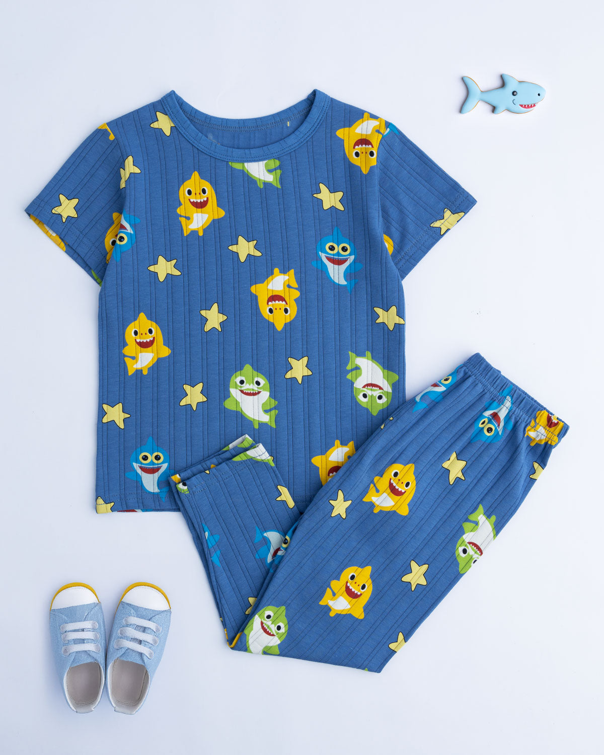 Baby shark printed set