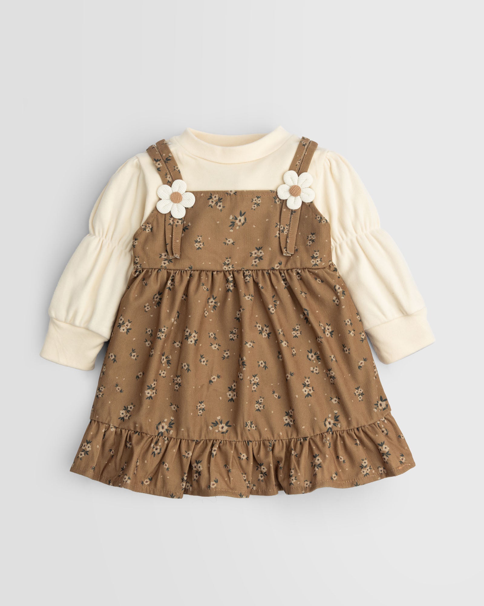Daisy Charm Corduroy Frock