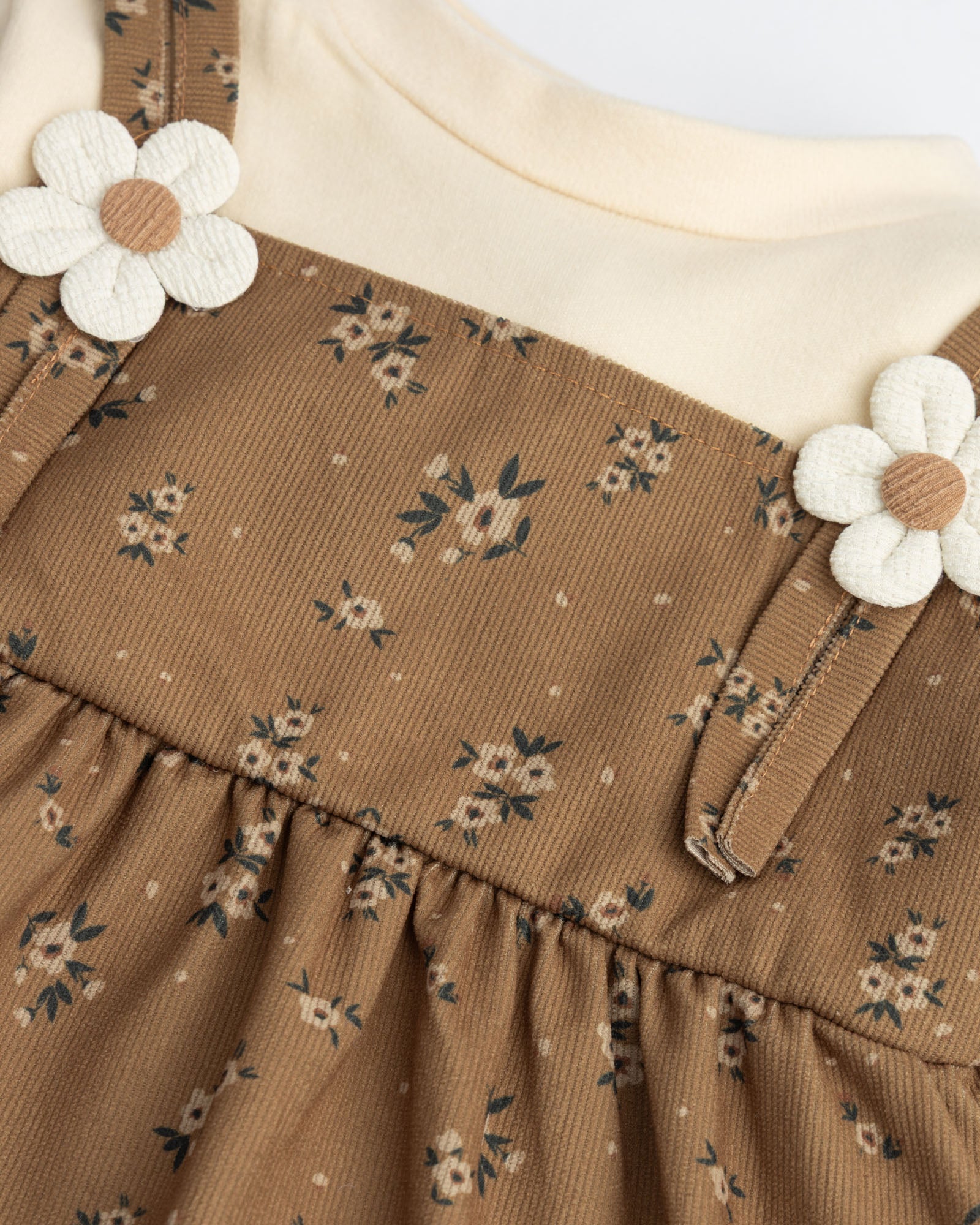 Daisy Charm Corduroy Frock