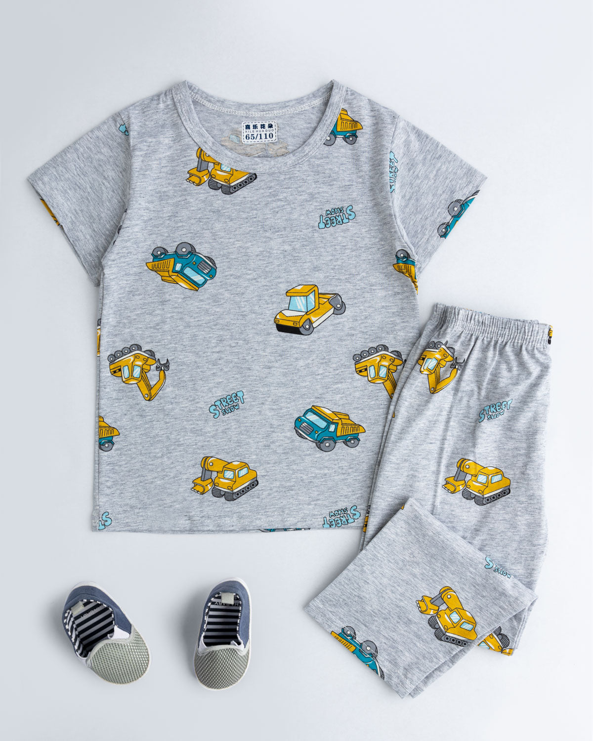 GREY TRUCK ADVENTURE - 2 PIECE SET