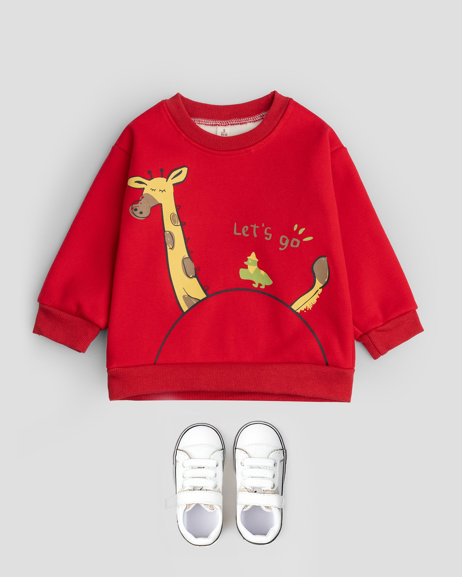 Red Giraffe Adventure Sweatshirt