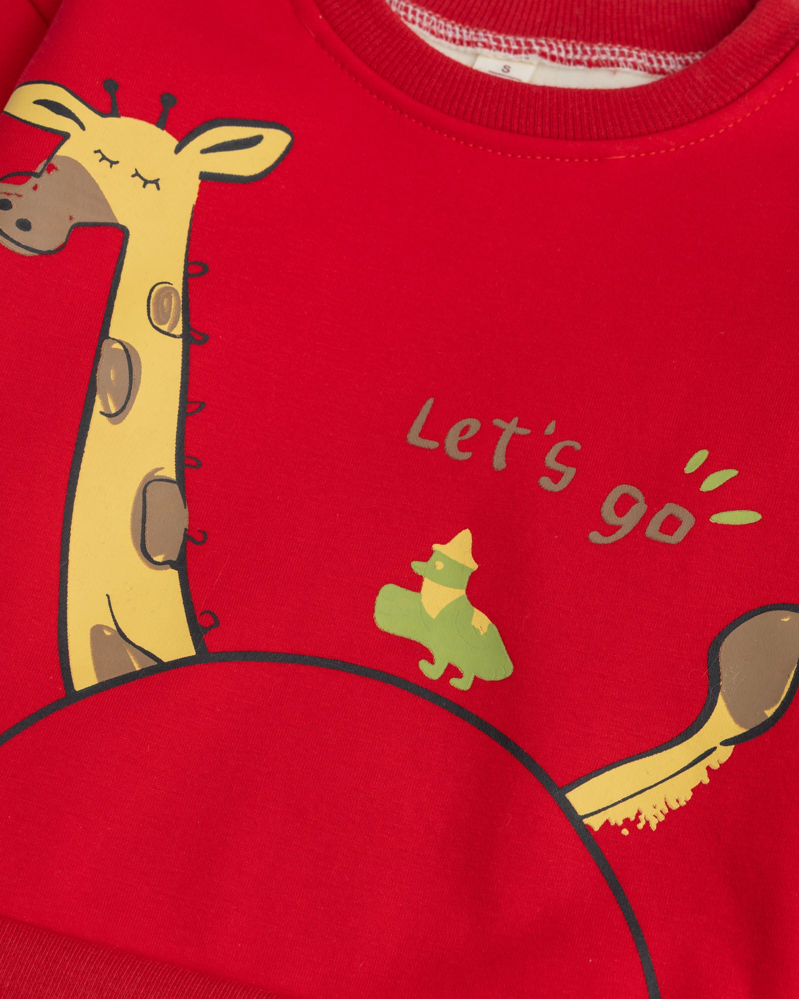 Red Giraffe Adventure Sweatshirt