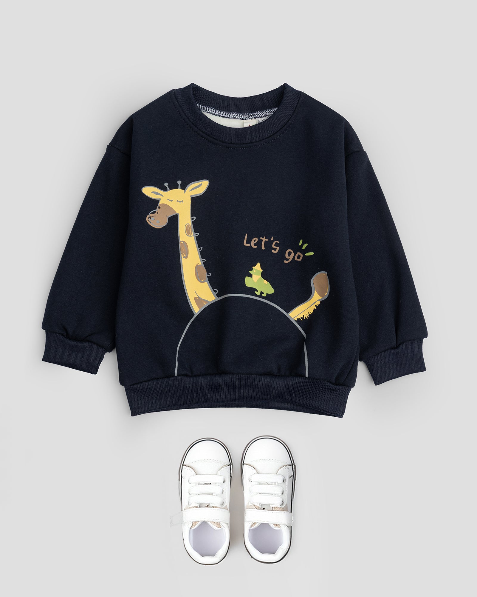 Black Giraffe Adventure Sweatshirt
