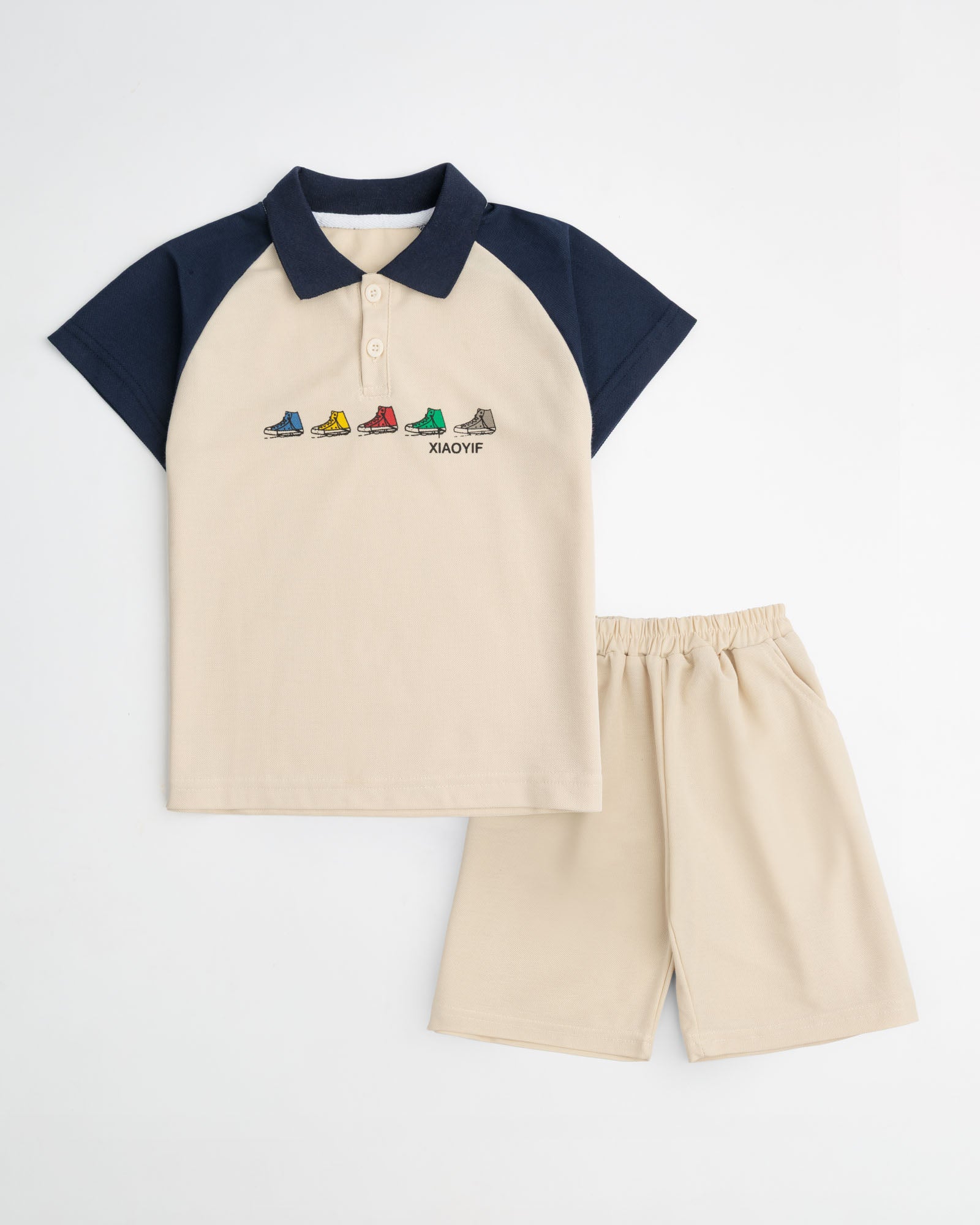 Little Sneakers Polo Set