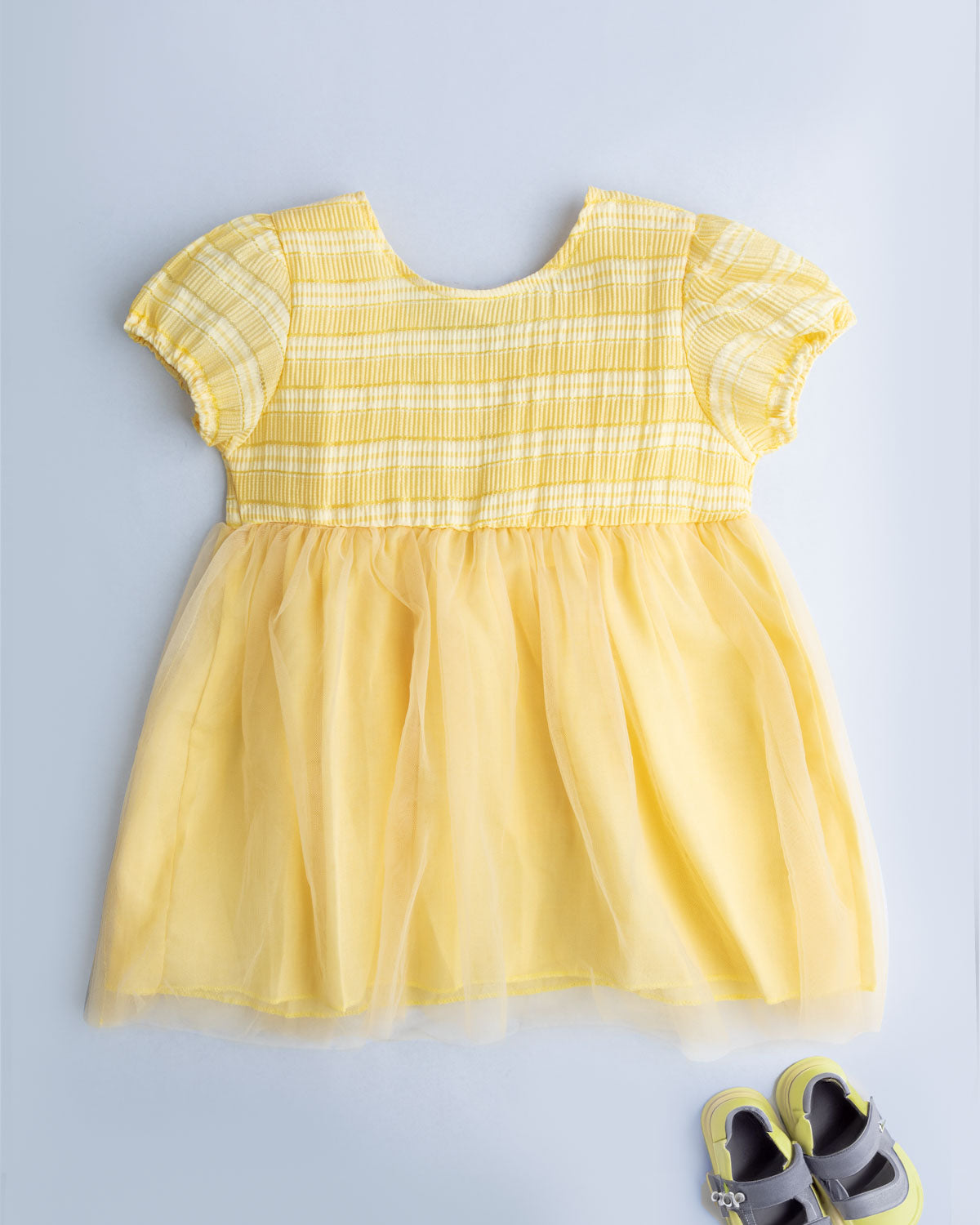 YELLOW BOW DRESS