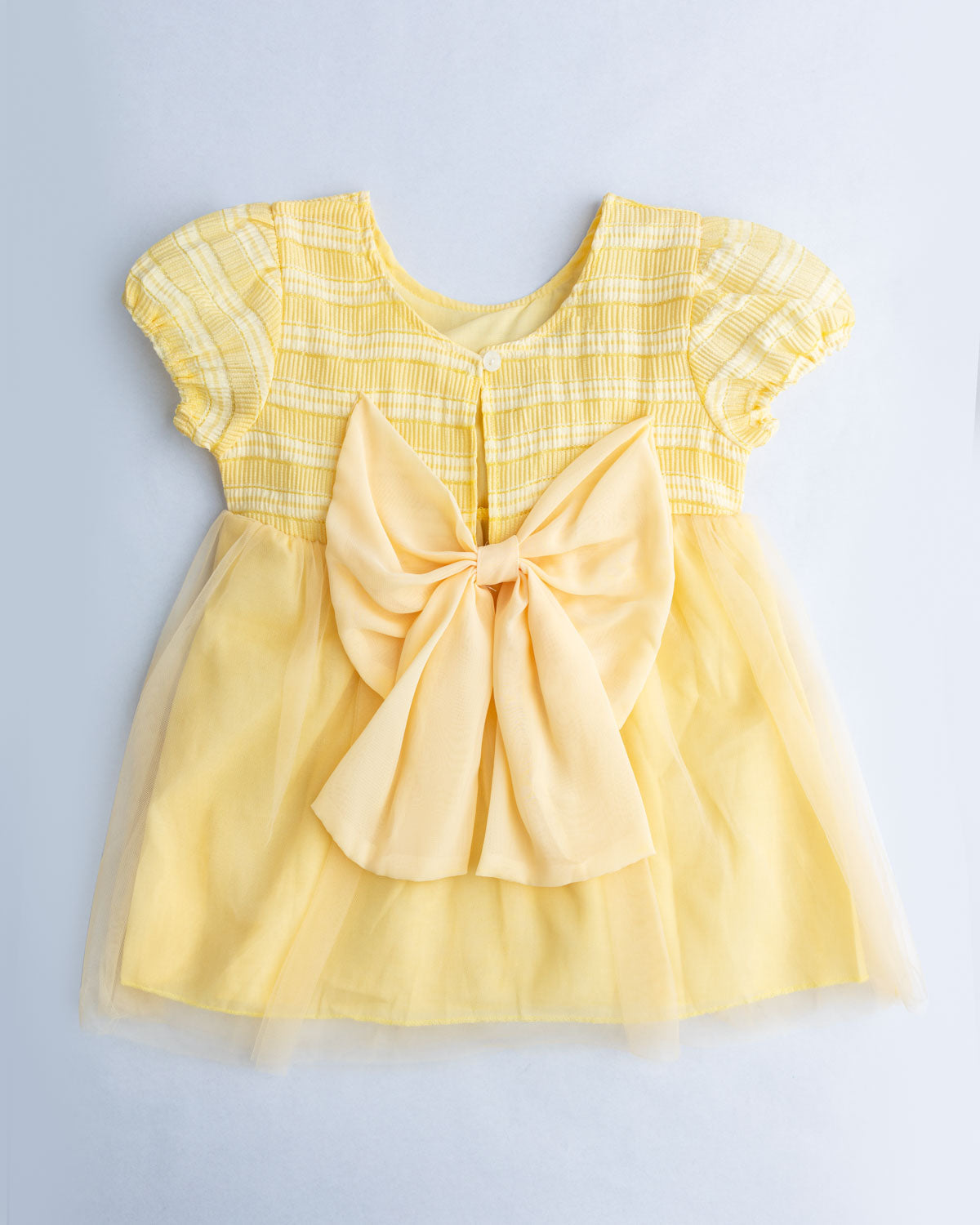 YELLOW BOW DRESS