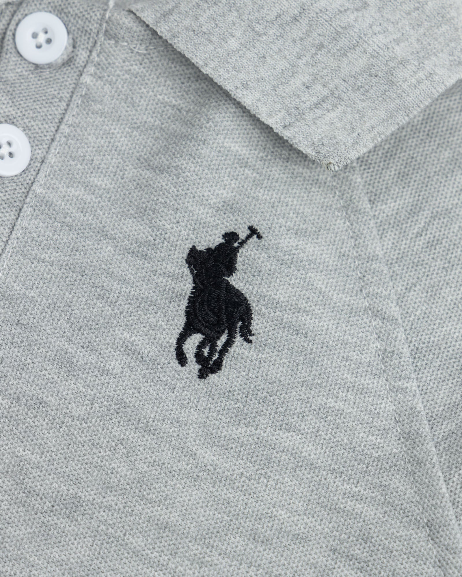 Classic Grey Polo Set