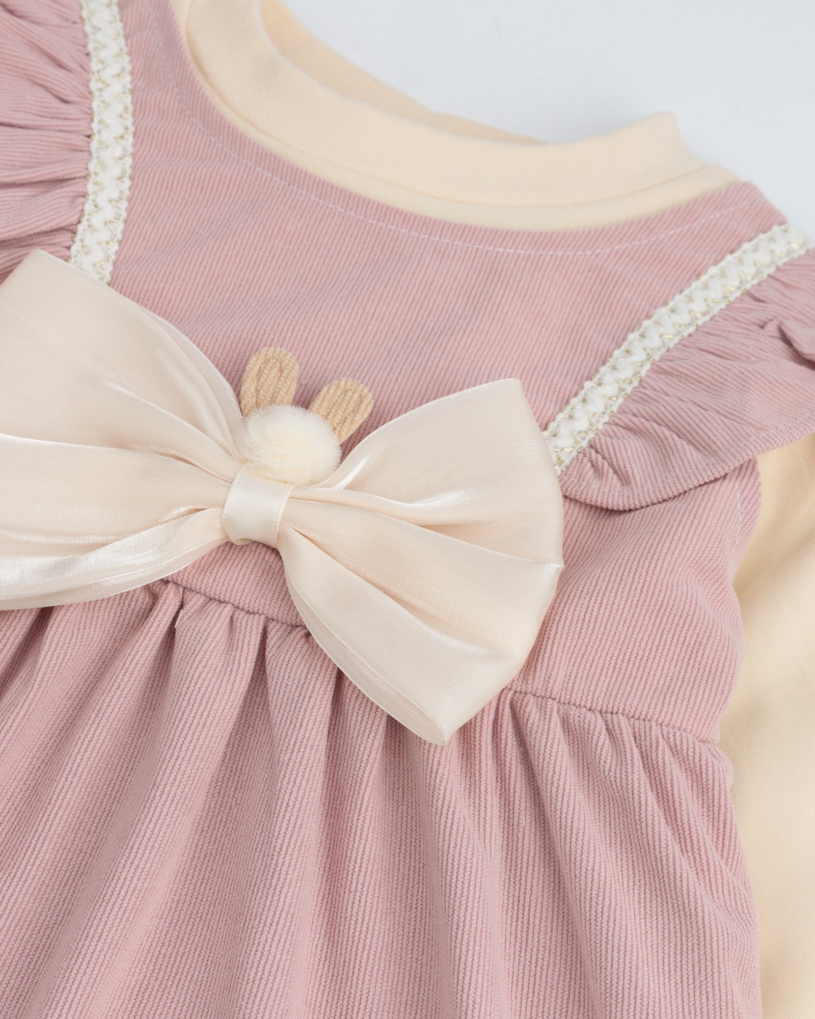 Pink Bunny Bow Dress