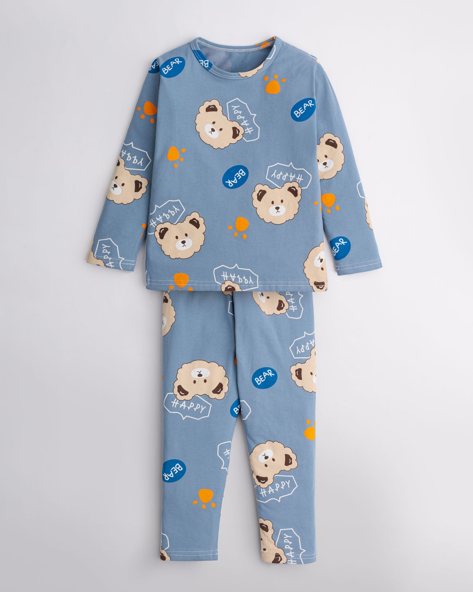 Bear printed pajama set