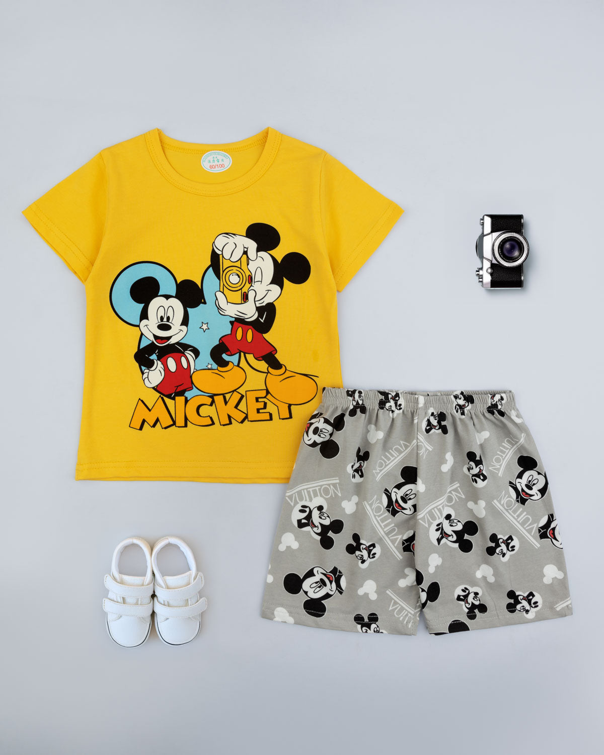 Mickey printed set