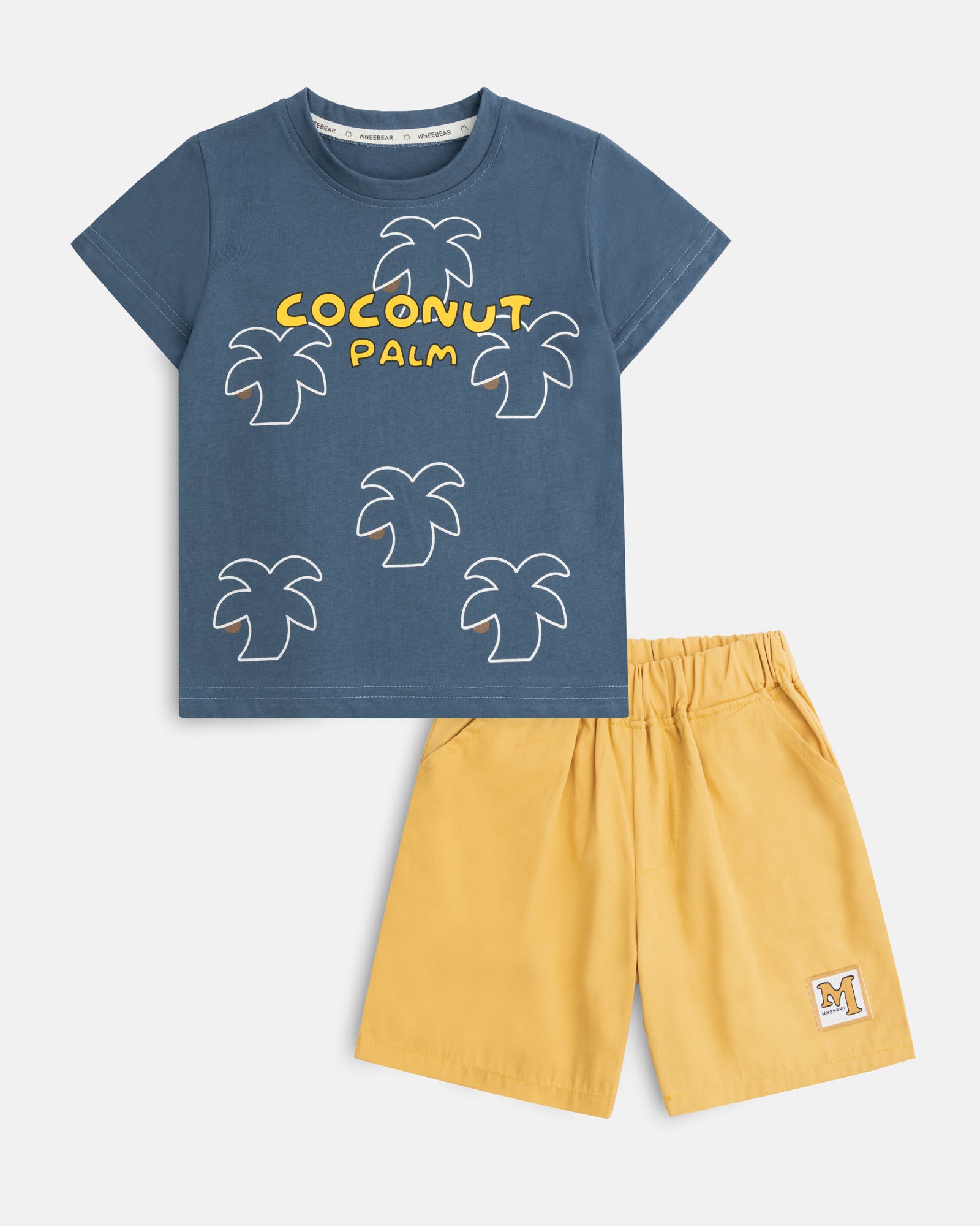 Coconut palm set