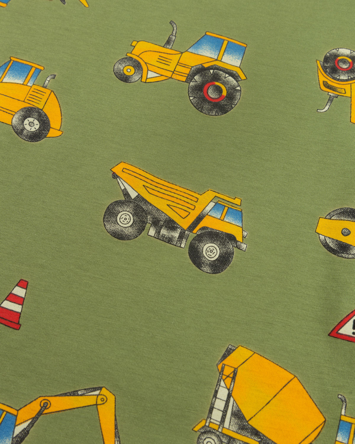 2 piece - Tractor printed set