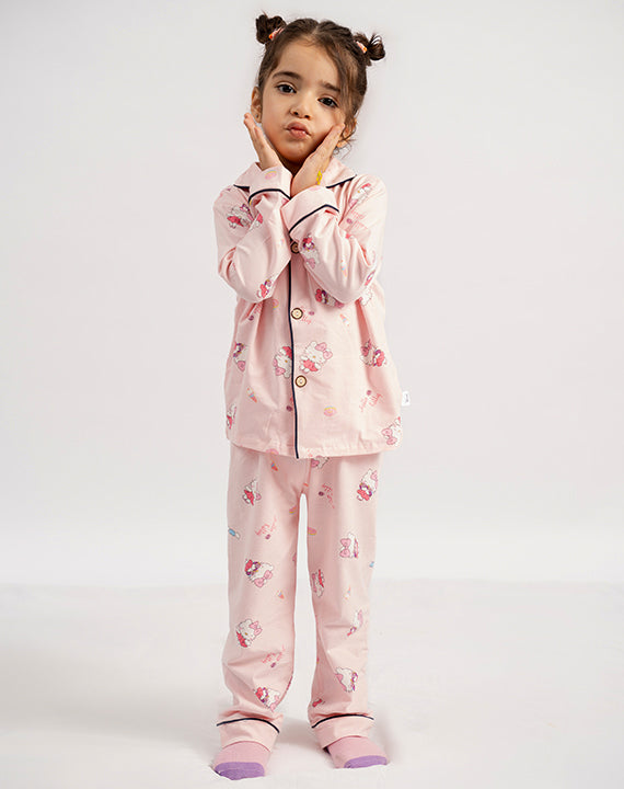 Hello kitty printed Nightsuit