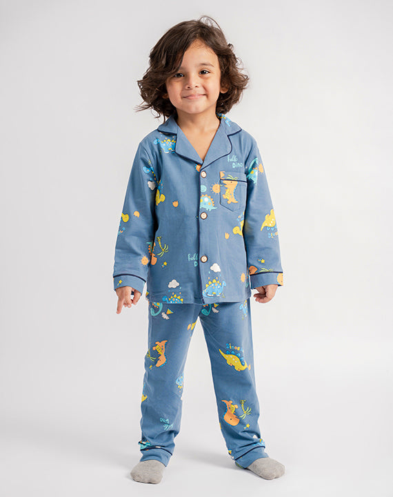 Dino printed Nightsuit