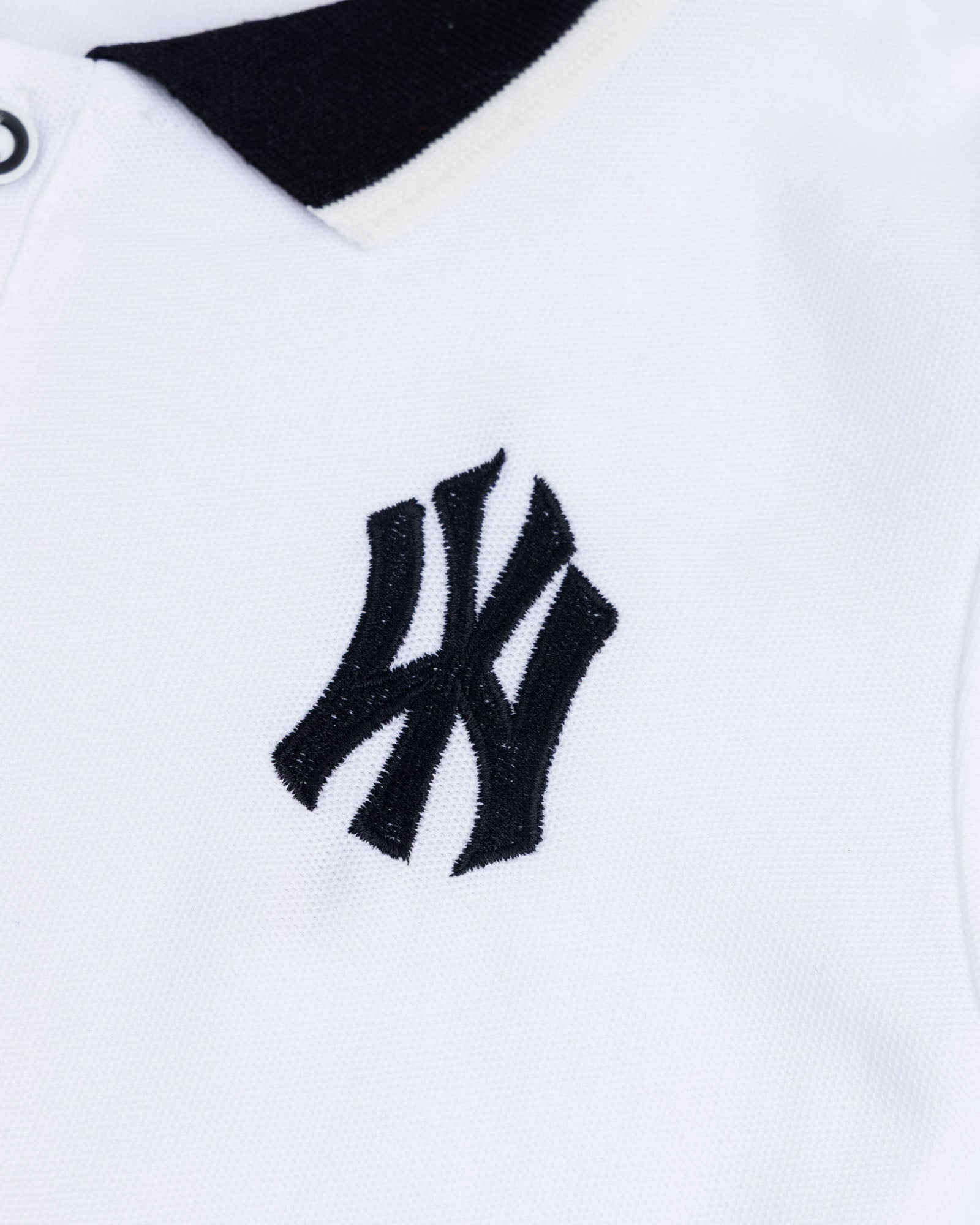 Classic White Polo & Black Shorts