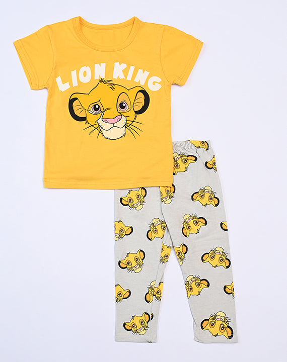 Lion king printed set