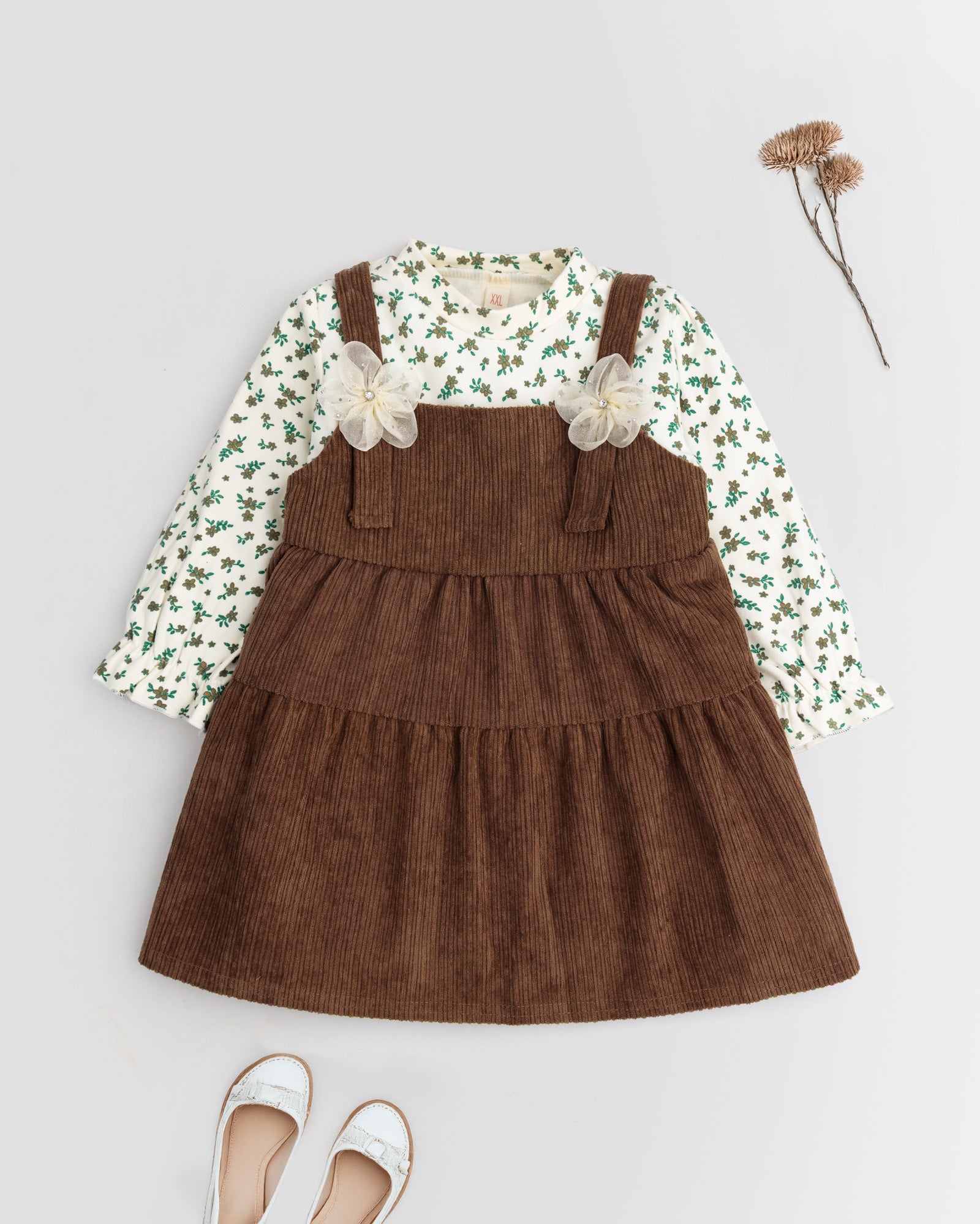 Brown Sugar Bloom Dress