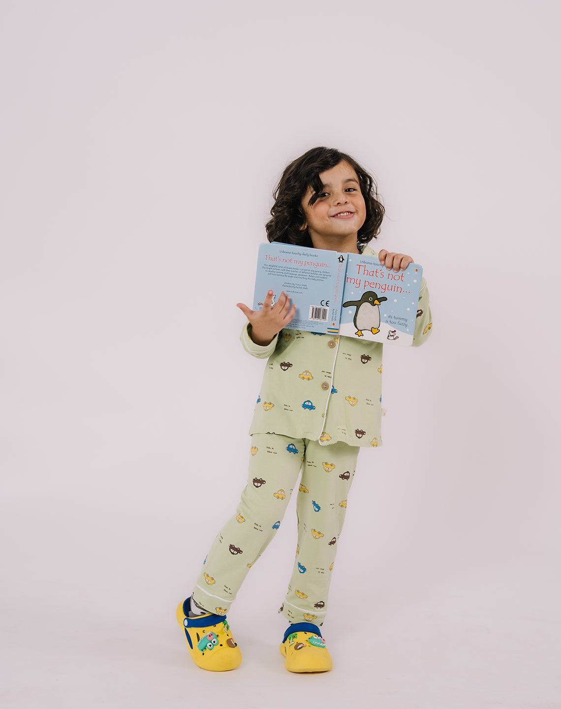 Green car printed Nightsuit