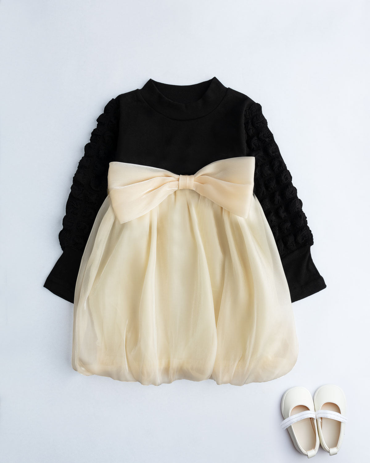 Black bow Dress