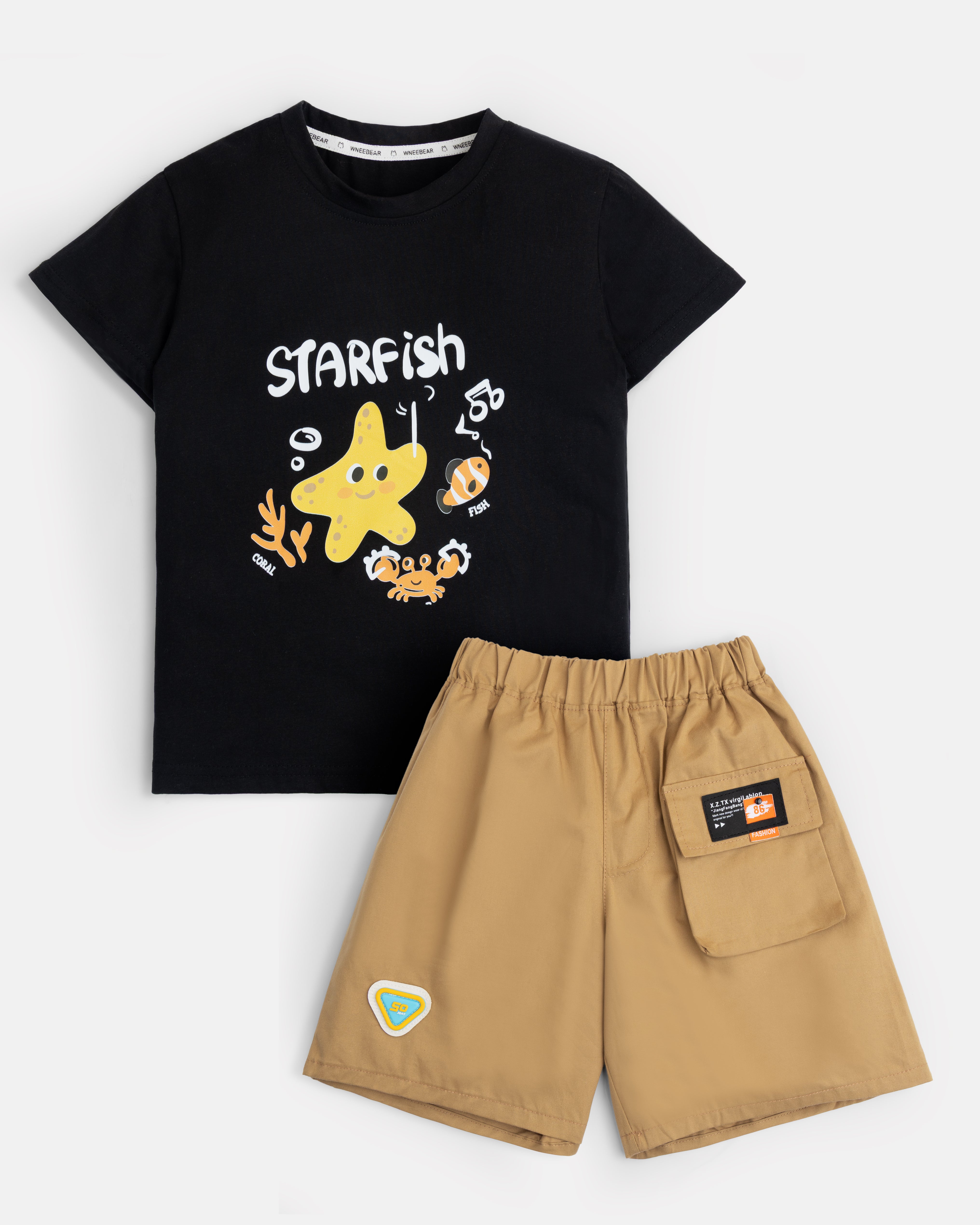 Starfish Adventure T-Shirt & Shorts Set