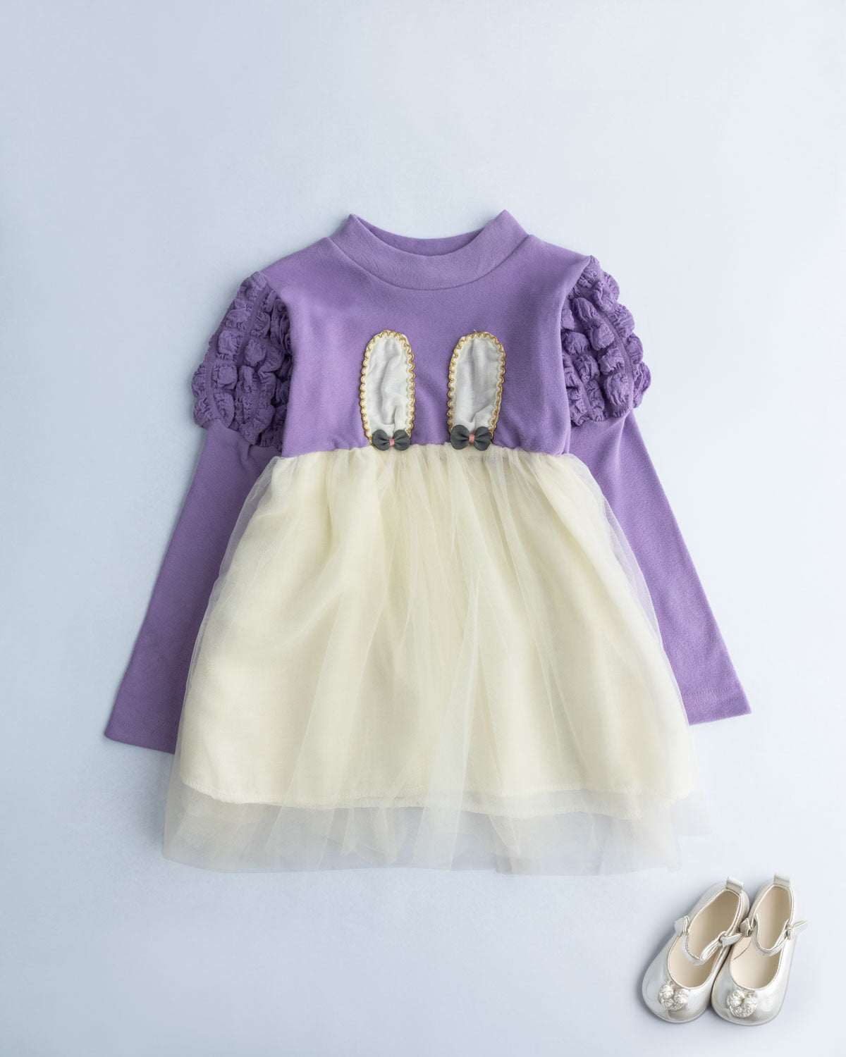 Lavender frill Dress