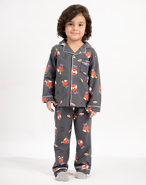 Spider man printed Nightsuit