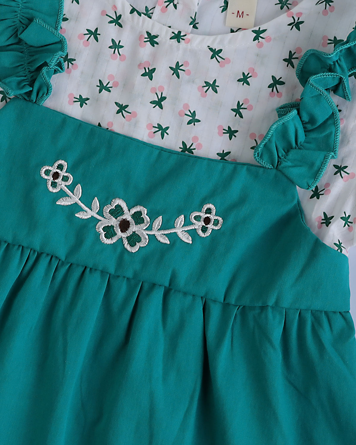 Green Ruffle Dress