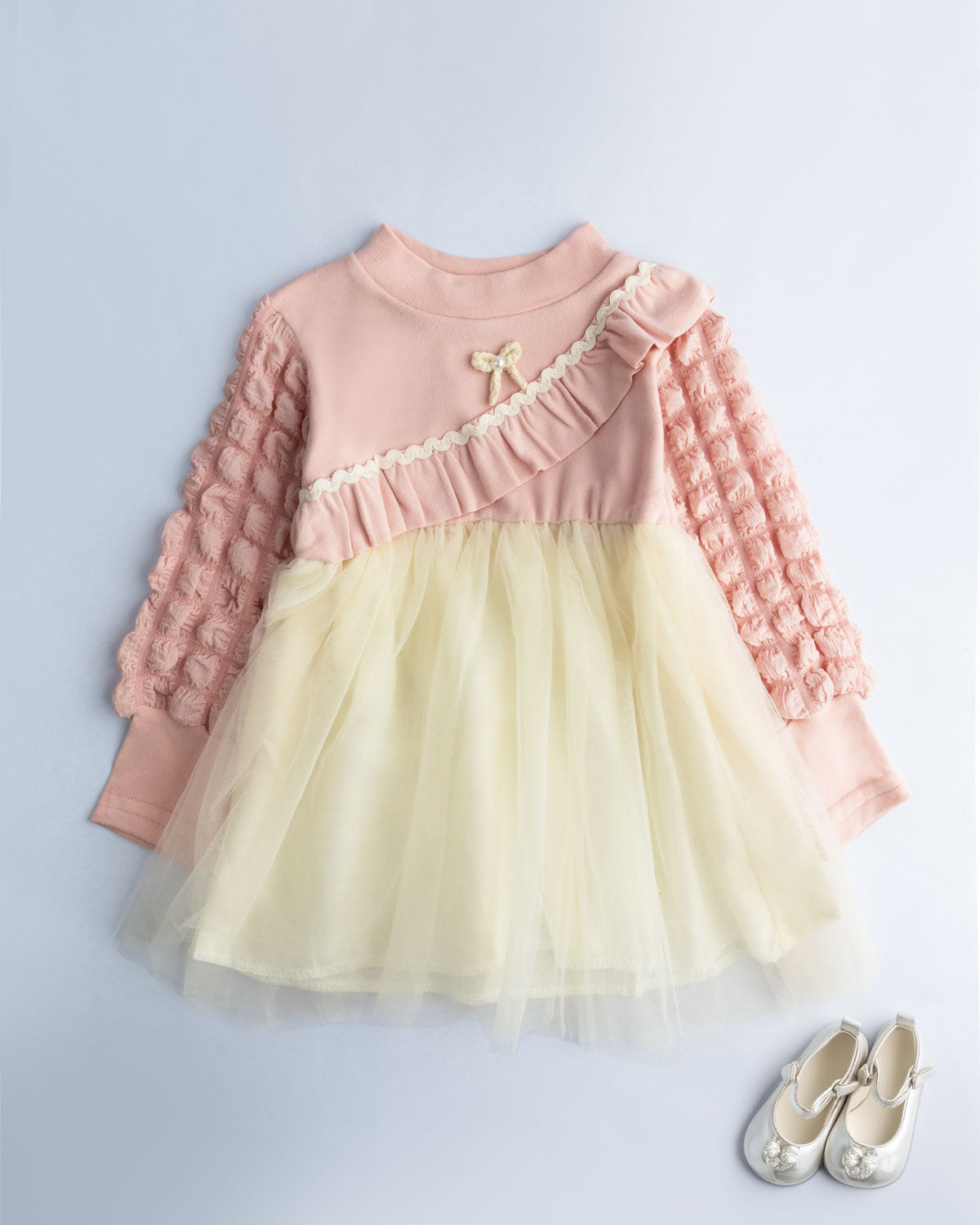 Pink Ruffled Dress