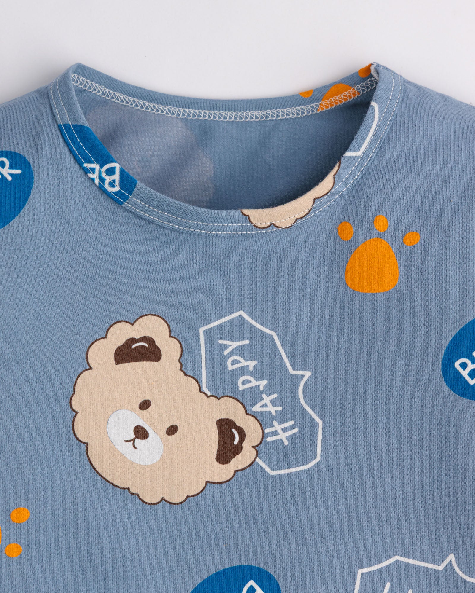 Bear printed pajama set