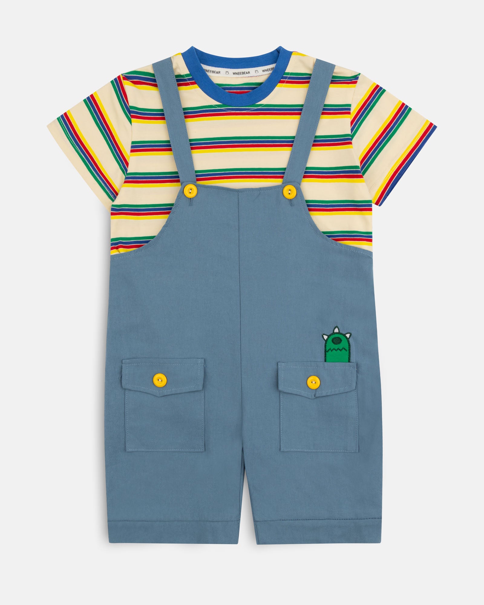 Denim Dungaree set