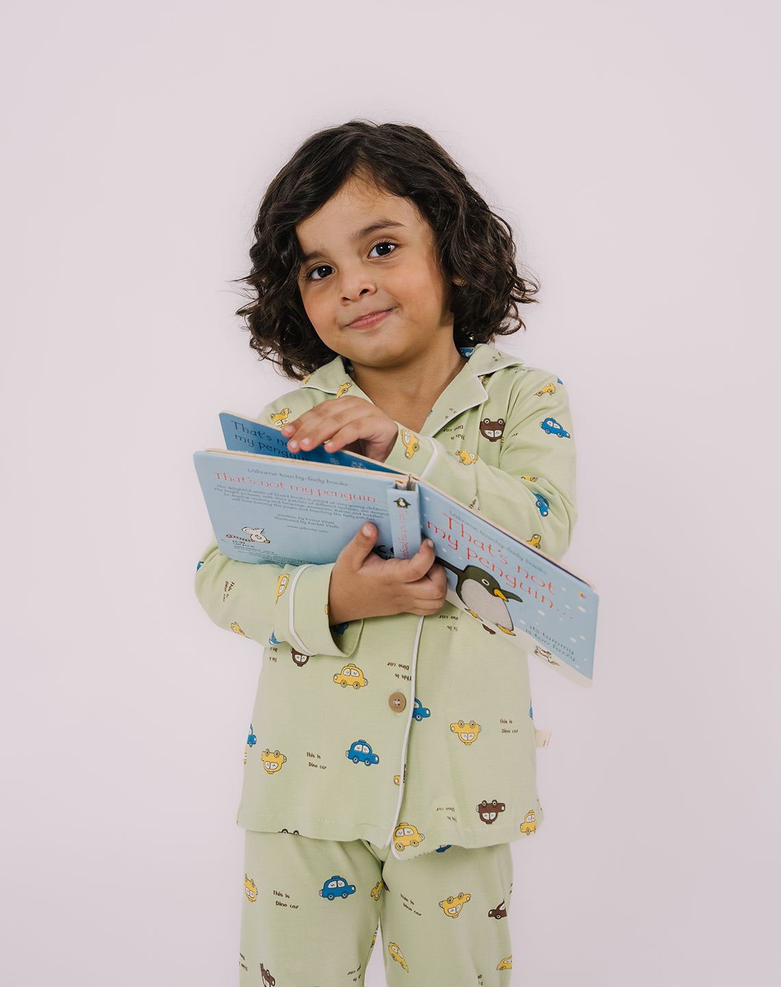 Green car printed Nightsuit