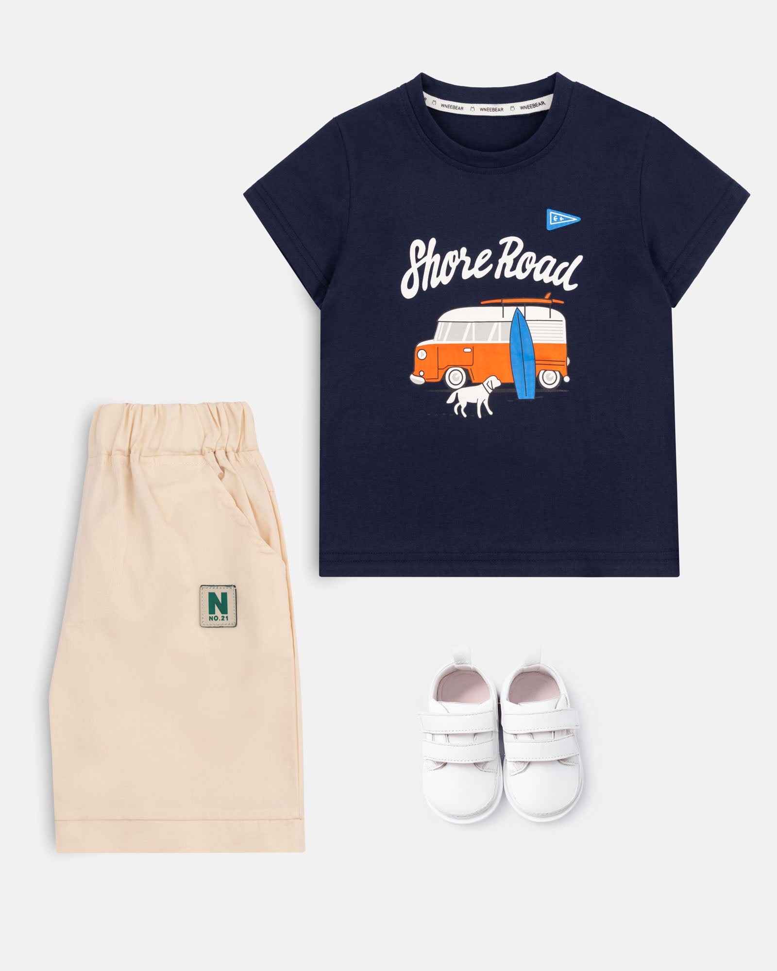 Navy shore set