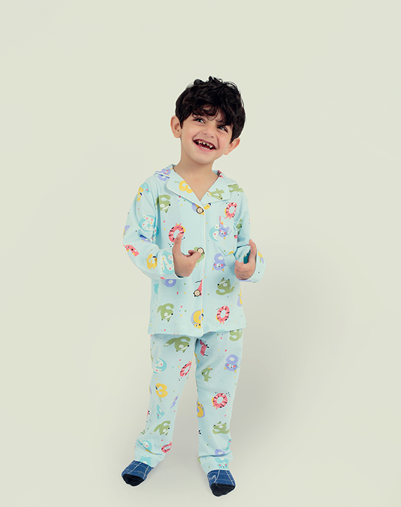 Numbers printed Nightsuit