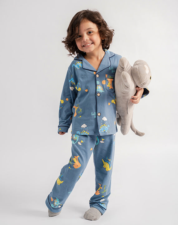 Dino printed Nightsuit