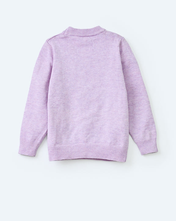 LAVENDER PANDA SWEATER