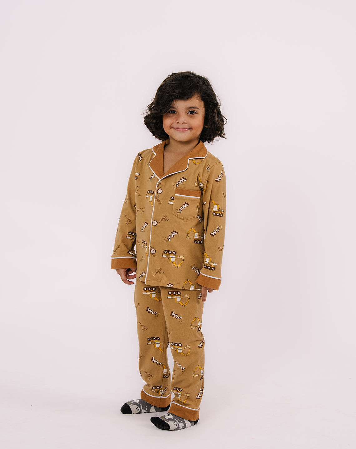 Construction printed Nightsuit