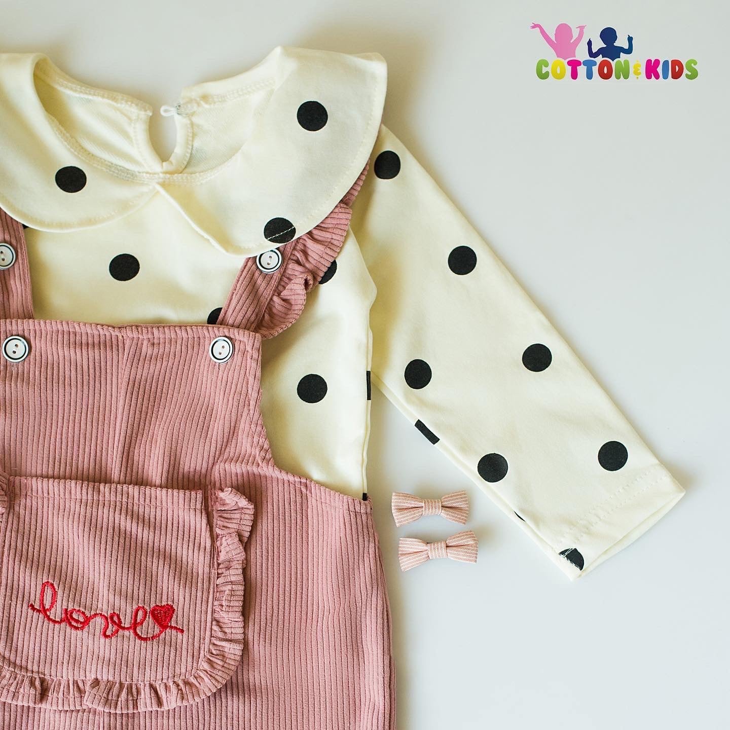 Sophie yellow dungaree