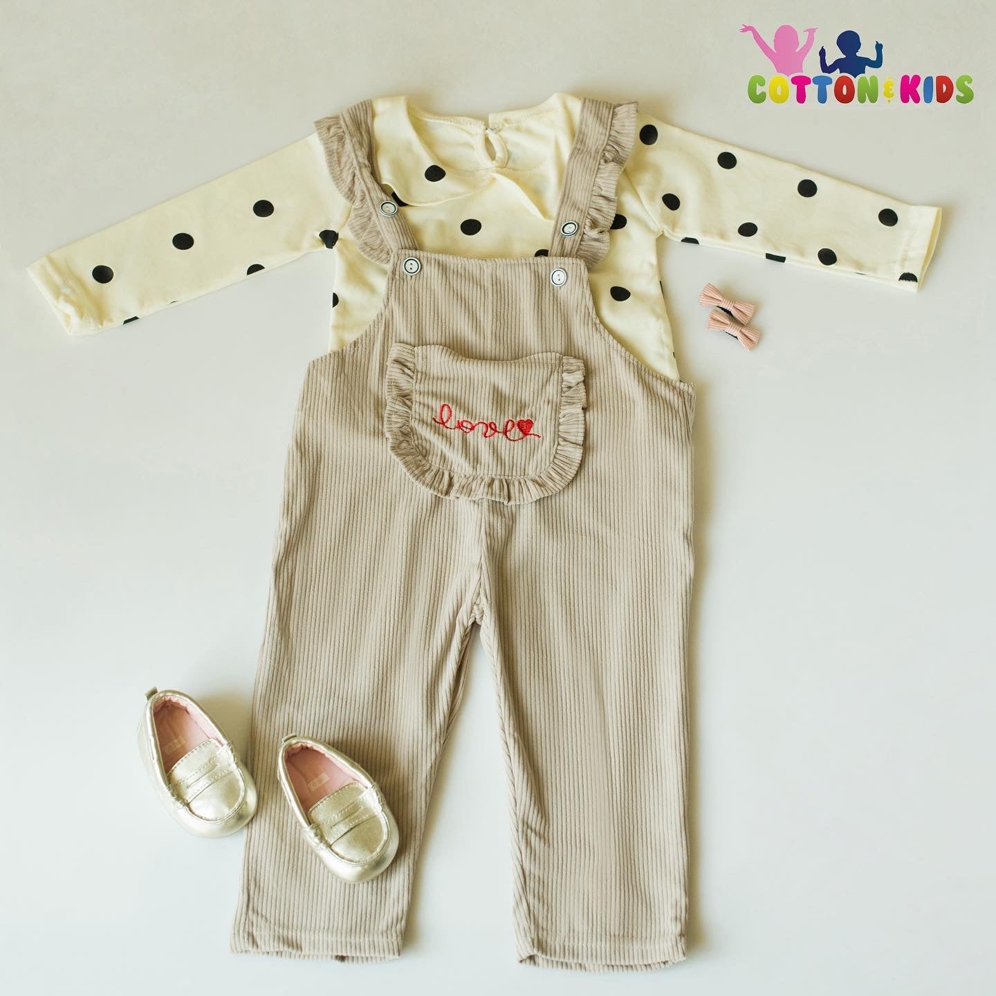 Sophie yellow dungaree